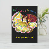 Feliz Cinco deメーヨーの招待状 招待状 (スタンド正面)