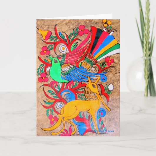 FELIZ CINCO DEメーヨー! カード (正面)