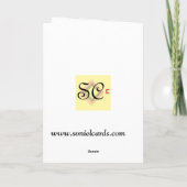 Feliz Cumpleaños Querido Sobrino カード (裏面)