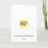 Feliz Cumpleaños Querido Sobrino II カード (裏面)