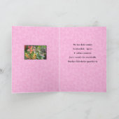 Feliz Diaのdelas Madres Tia カード (内部)