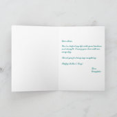 Feliz Dia De La Madre Mother's Day Calligraphy |  カード (内部)