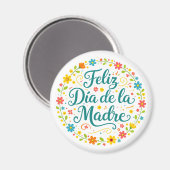 Feliz Dia De La Madre Mother's Day Calligraphy |  マグネット (正面/裏面)