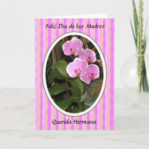Feliz Dia de las madresのqueridaのhermana カード