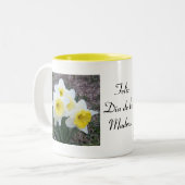 Feliz Dia de las Madresのtaza/コップ/マグ ツートーンマグカップ (正面左)