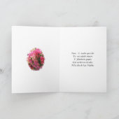 Feliz Dia de las Madres カード (内部)