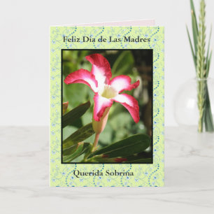 Feliz Dia de las Madres Sobrina カード