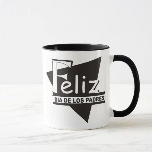 Feliz Dia de los Padres© Taza マグカップ (右)