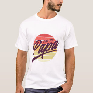Feliz Dia Papa スペイン語版父の日 Tシャツ