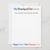 FELIZ DIA PAPA 招待状 (裏面)