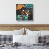 Feliz Natal キャンバスプリント (インサイチュ (寝室))