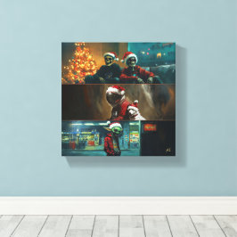 Feliz Natal キャンバスプリント