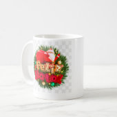 feliz natal コーヒーマグカップ (正面左)