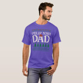 Feliz Navi Dad Ugly Christmas Sweater Funny Spanis Tシャツ (正面フル)