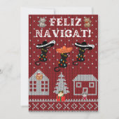 Feliz navicat funny meowy christmas  シーズンカード (正面)