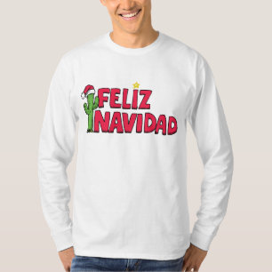 Feliz NavidadのスエットシャツのTシャツ Tシャツ