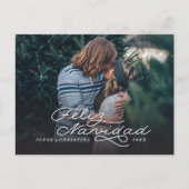 Feliz Navidadのスペインのなクリスマスカード、郵便はがき シーズンポストカード (正面)