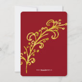 Feliz Navidadの写真カード シーズンカード (裏面)