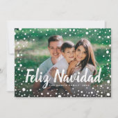 Feliz Navidadの雪|の休日の挨拶の写真 シーズンカード (正面)