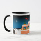 Feliz Navidadの! マグカップ (左)