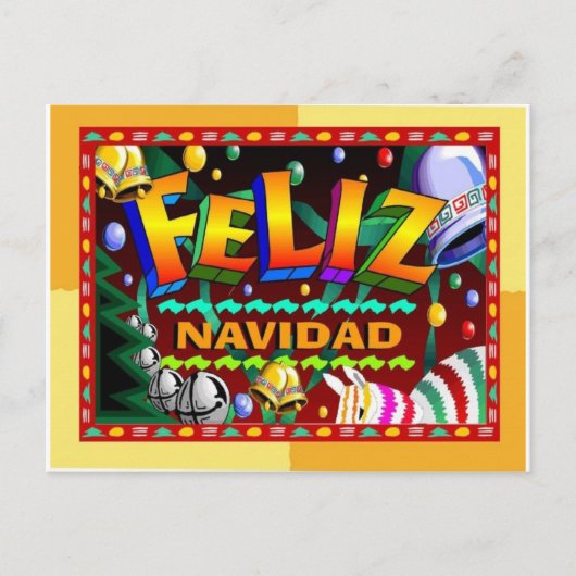 Feliz navidadはがき シーズンポストカード (正面)