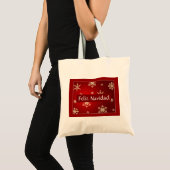 Feliz Navidadカスタマイズ トートバッグ (正面(商品))