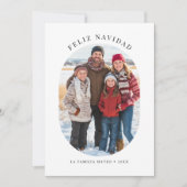 Feliz Navidadクリスマスファミリーカプセル写真 シーズンカード (正面)