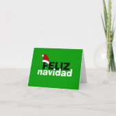 Feliz Navidadパラグラフのチタニウム シーズンカード (正面)