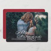 Feliz Navidad、クリスマスカースペインのド、フォトカード シーズンカード (正面/裏面)