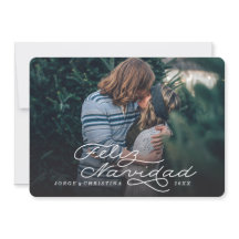 Feliz Navidad、クリスマスカースペインのド、フォトカード