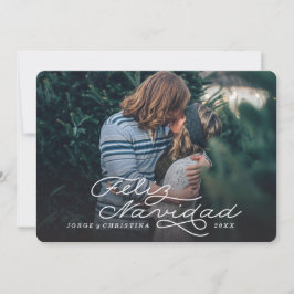 Feliz Navidad、クリスマスカースペインのド、フォトカード シーズンカード
