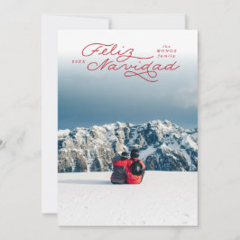 Feliz Navidad、クリスマスカースペインのド、フォトカード シーズンカード