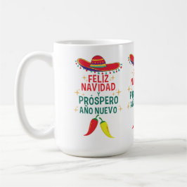 Feliz navidad コーヒーマグカップ