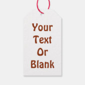 Feliz Navidad – サンタクロース ギフトタグ (裏面)