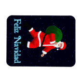 Feliz Navidad – サンタクロース マグネット (横)