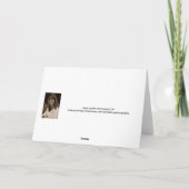 Feliz Navidad シーズンカード (裏面)