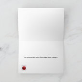 Feliz Navidad シーズンカード (内部)