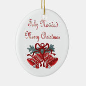 Feliz Navidad セラミックオーナメント (右)