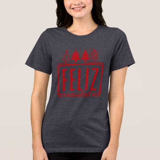 Feliz Navidad  トライブレンドＴシャツ (正面)