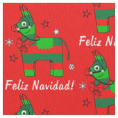 Feliz Navidad! ファブリック (クローズアップ)