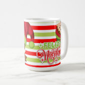"Feliz Navidad"マグカップ, 15 oz コーヒーマグカップ (正面右)