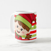"Feliz Navidad"マグカップ, 15 oz コーヒーマグカップ (正面左)