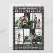 Feliz Navidad マルチフォト シーズンカード (正面)