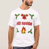 Feliz navidad – メンズシャツ tシャツ (正面)