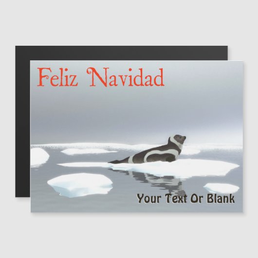 Feliz Navidad – リボンシール (正面/裏面)