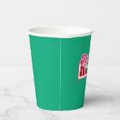 Feliz Navidad – 明るいカラフル 紙コップ (右)