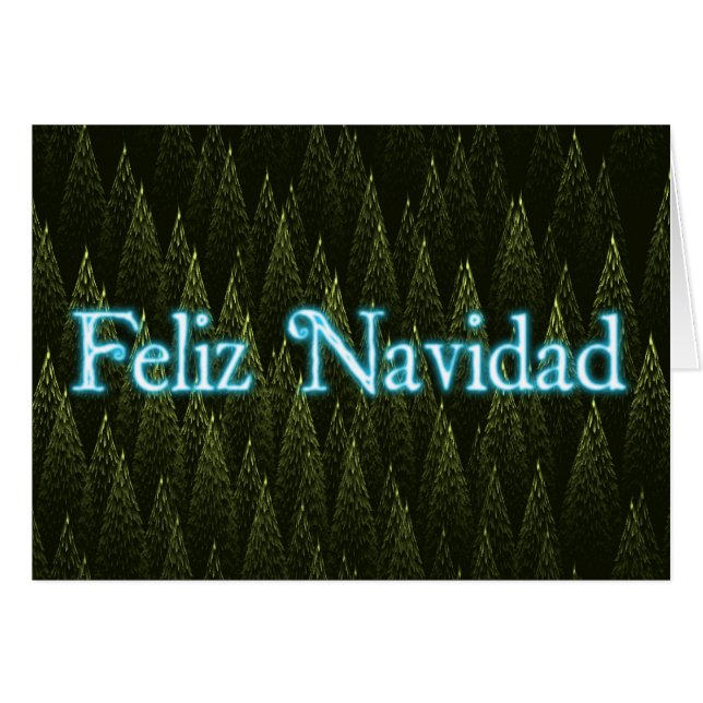 Feliz Navidad – 針葉樹 (正面横)