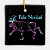 Feliz Navidad – 電動マウス セラミックオーナメント (正面)