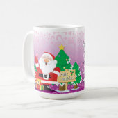 "Feliz Navidad" 15オズ コーヒーマグカップ (正面左)