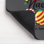 Feliz Navidad 2025 Spanish Christmas Mexican Famil マウスパッド (コーナー)